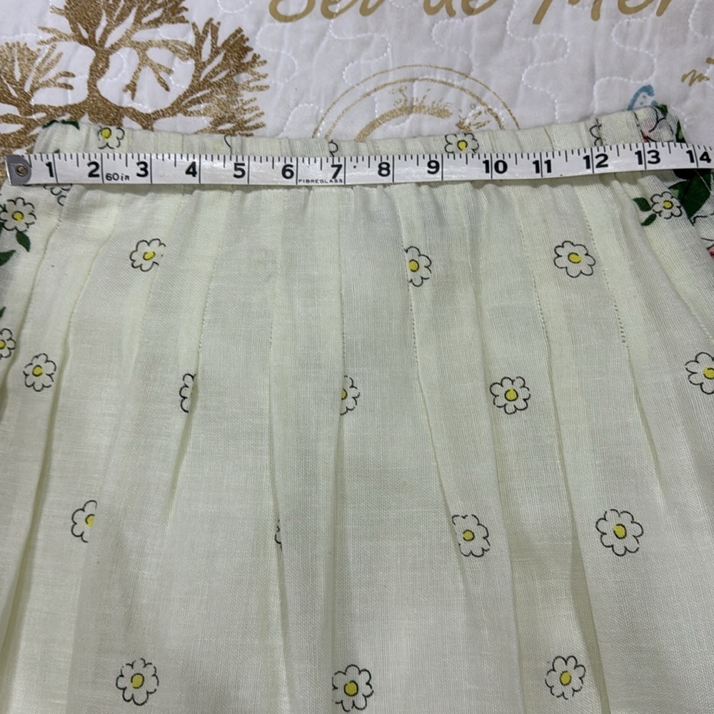 70’s gorgeous Chessa Davis floral skirt size small - Picture 6 of 8